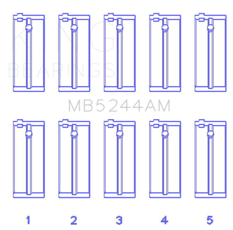King Engine Bearings MB5244AM0.25