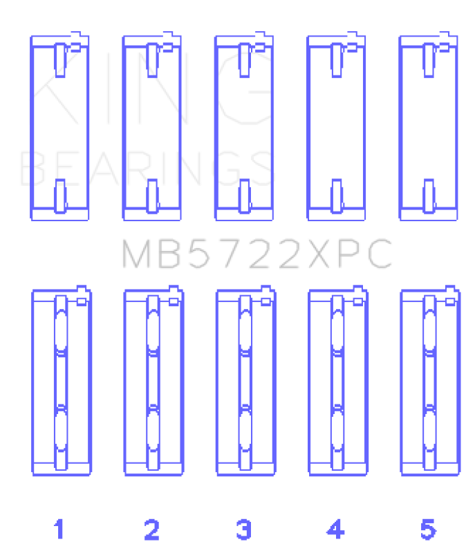 King Engine Bearings MB5722XPC0.25