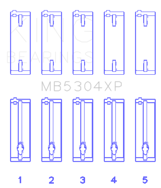 King Engine Bearings MB5304XP.026
