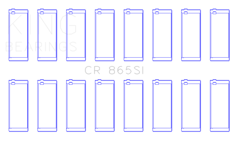 King Engine Bearings CR865SI010