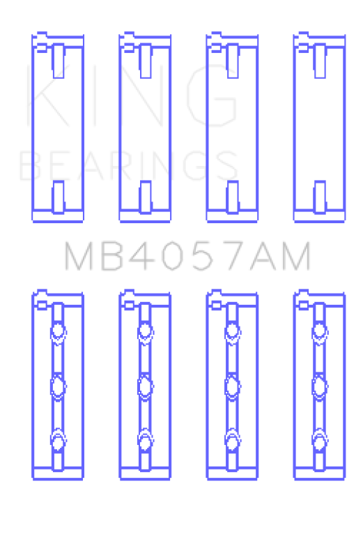 King Engine Bearings MB4057AM