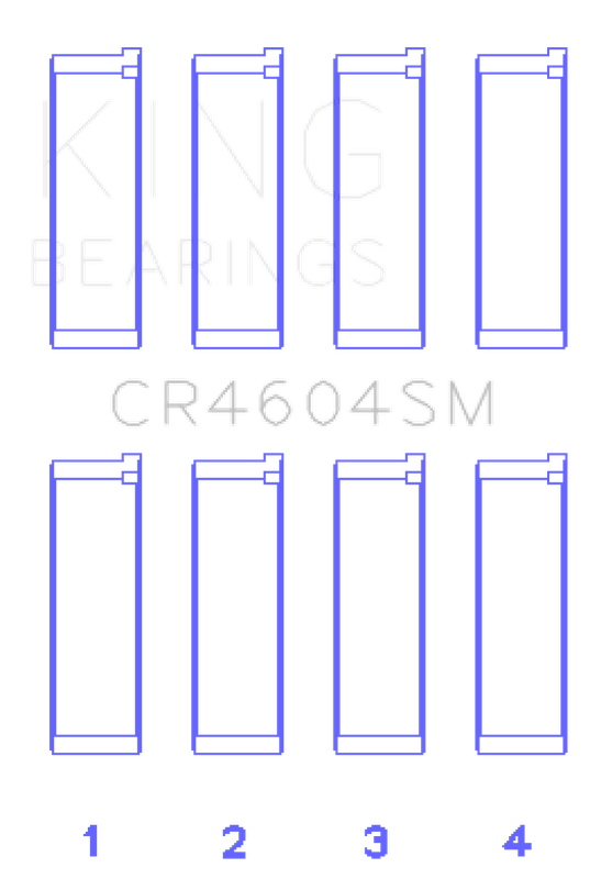 King Engine Bearings CR4604SM0.5
