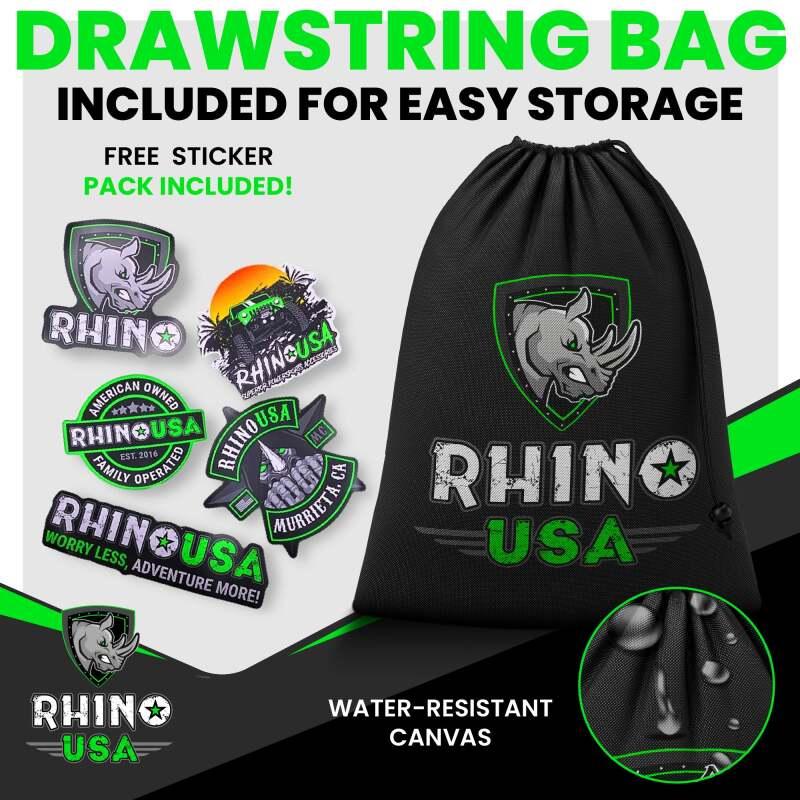 Rhino USA RCHT-4PACK-GRN
