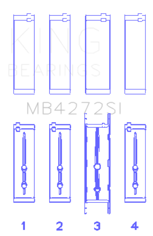 King Engine Bearings MB4272SI