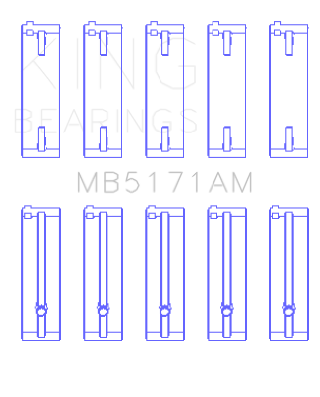 King Engine Bearings MB5171AM