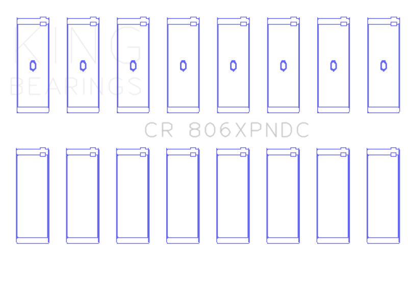 King Engine Bearings CR806XPNDCSTDX