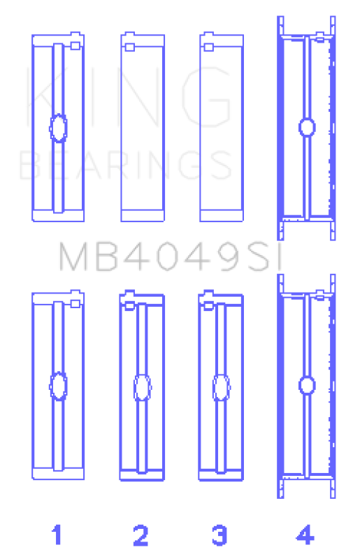 King Engine Bearings MB4049SI0.25