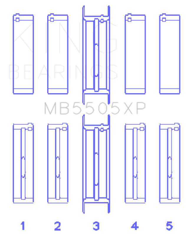 King Engine Bearings MB5505XP