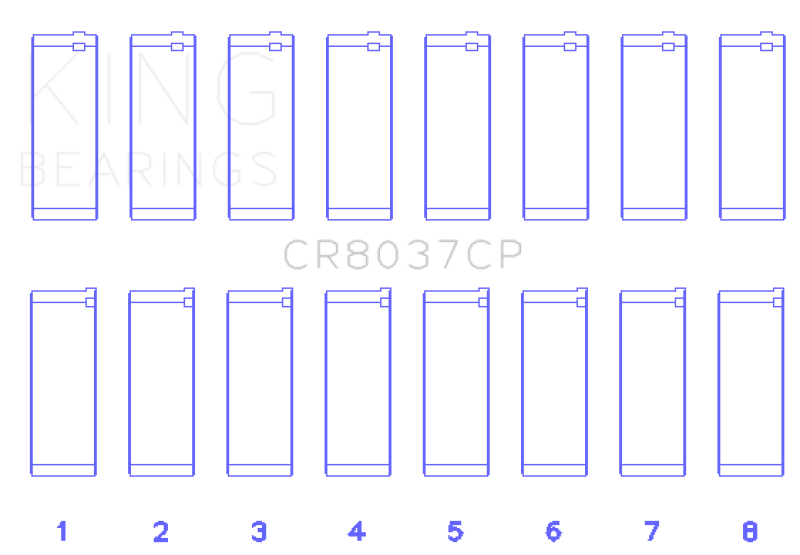 King Engine Bearings CR8037CP0.25