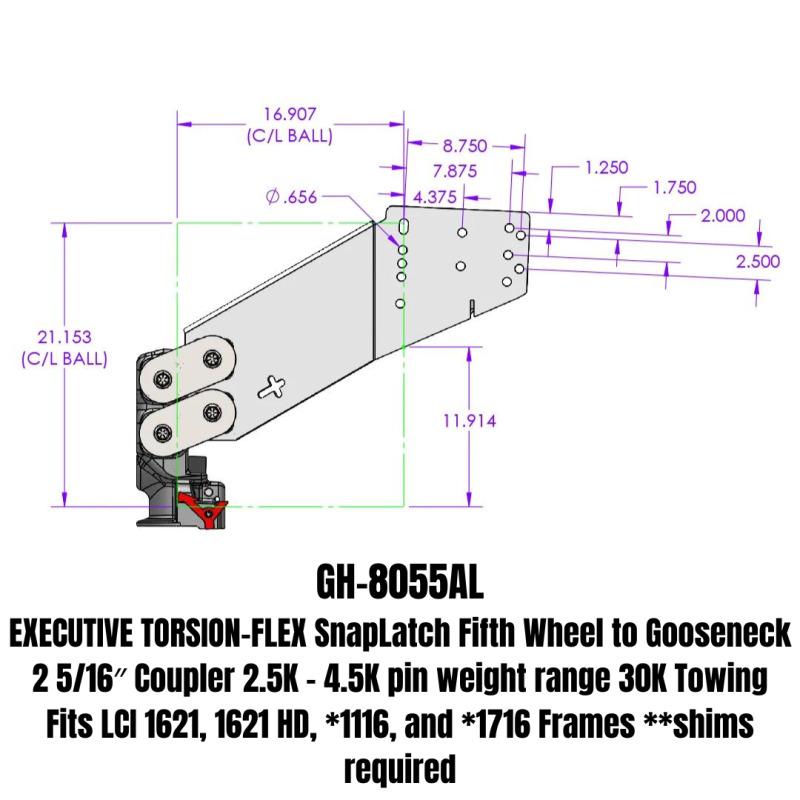 GEN-Y Hitch GH-8055AL