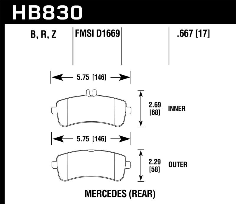 Hawk Performance HB830Z.667