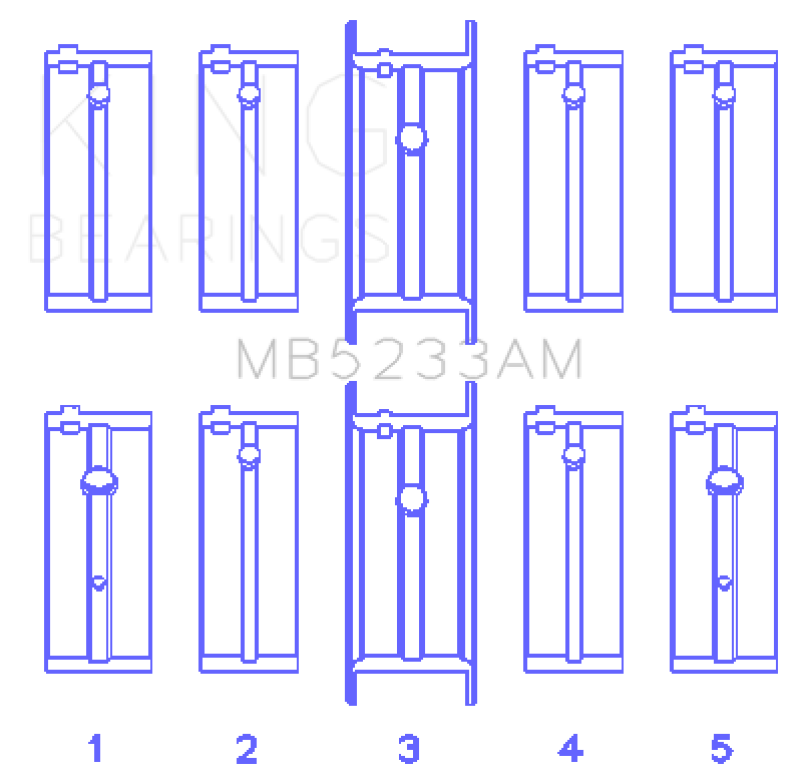 King Engine Bearings MB5233AM0.5