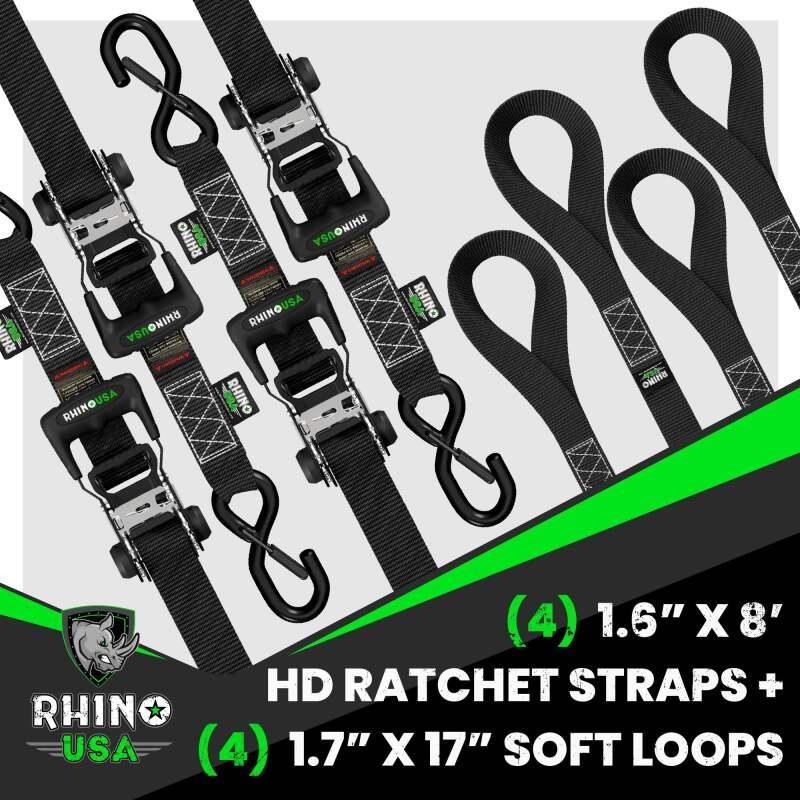 Rhino USA HD-RATCHETKIT-4PK