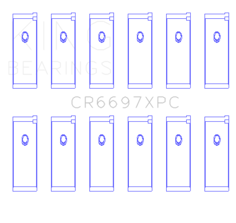 King Engine Bearings CR6697XPC.026