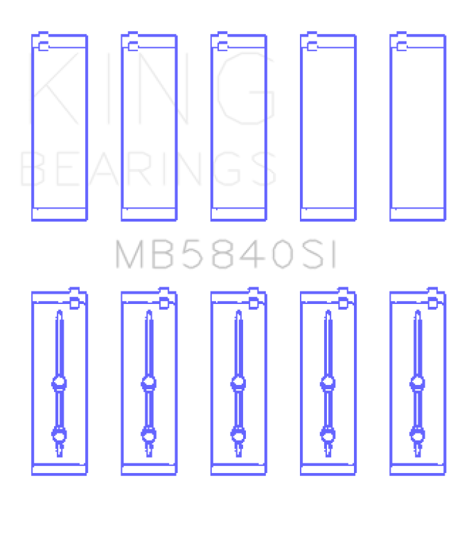 King Engine Bearings MB5840SI
