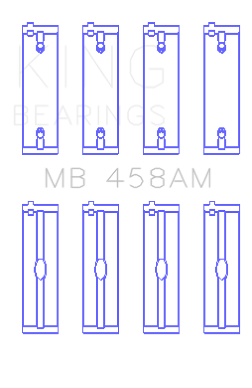 King Engine Bearings MB458AM
