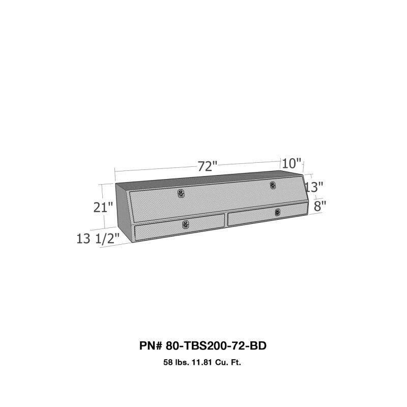 Westin 80-TBS200-72-BD