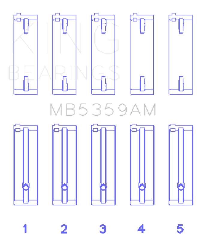King Engine Bearings MB5359AM