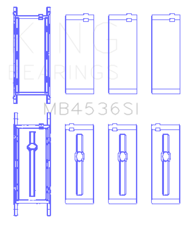 King Engine Bearings MB4536SI0.5