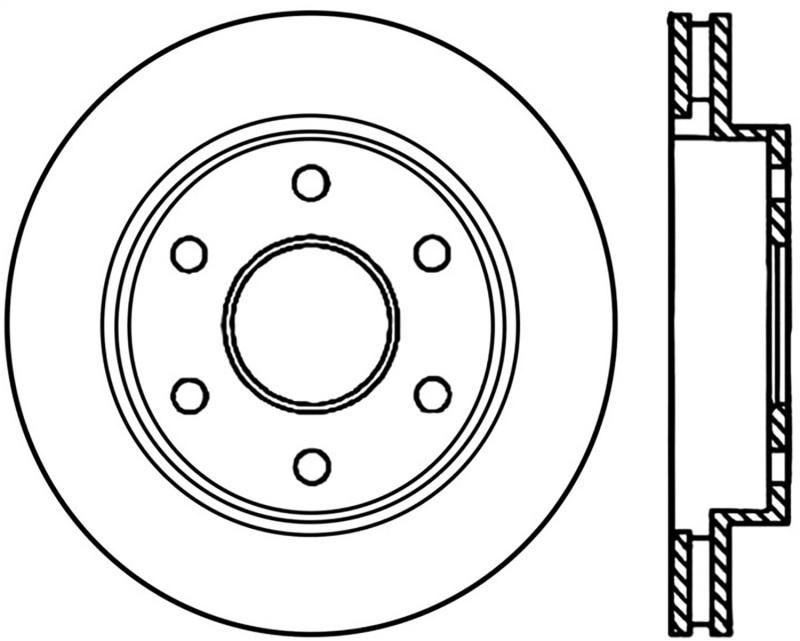 Stoptech 126.66040CSR