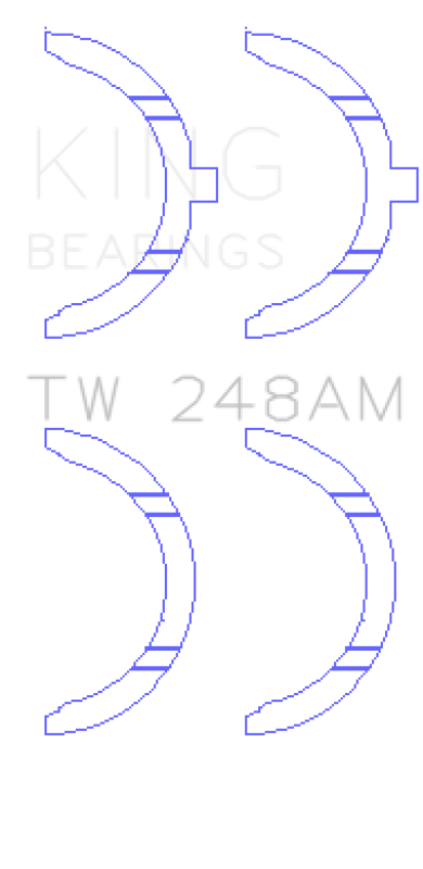 King Engine Bearings TW248AM