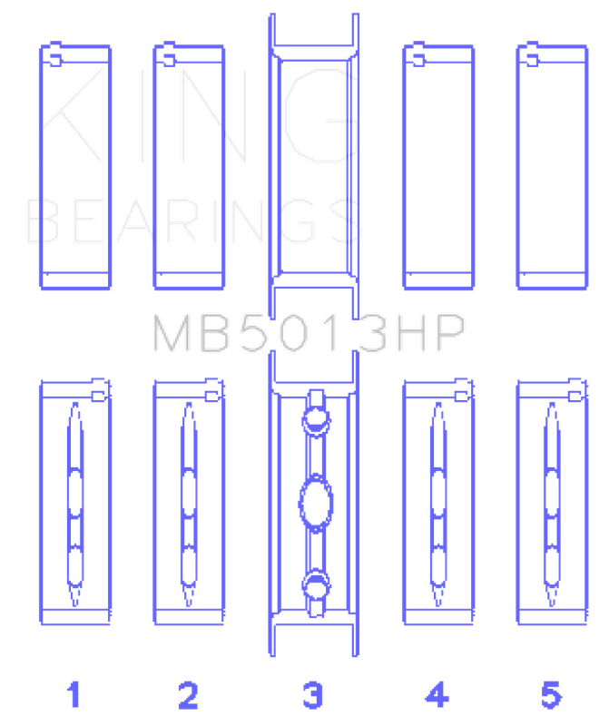King Engine Bearings MB5013HP010X