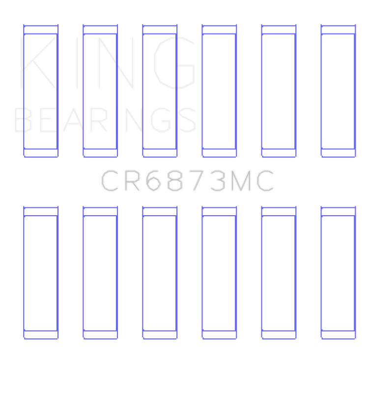 King Engine Bearings CR6873MC0.25