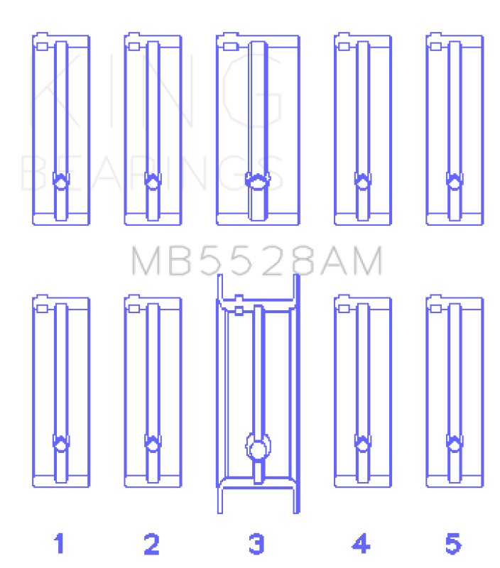 King Engine Bearings MB5528AM0.25