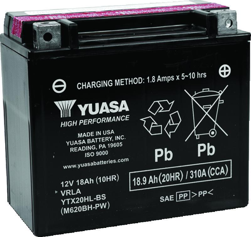 Yuasa Battery YUAM620BH-PW