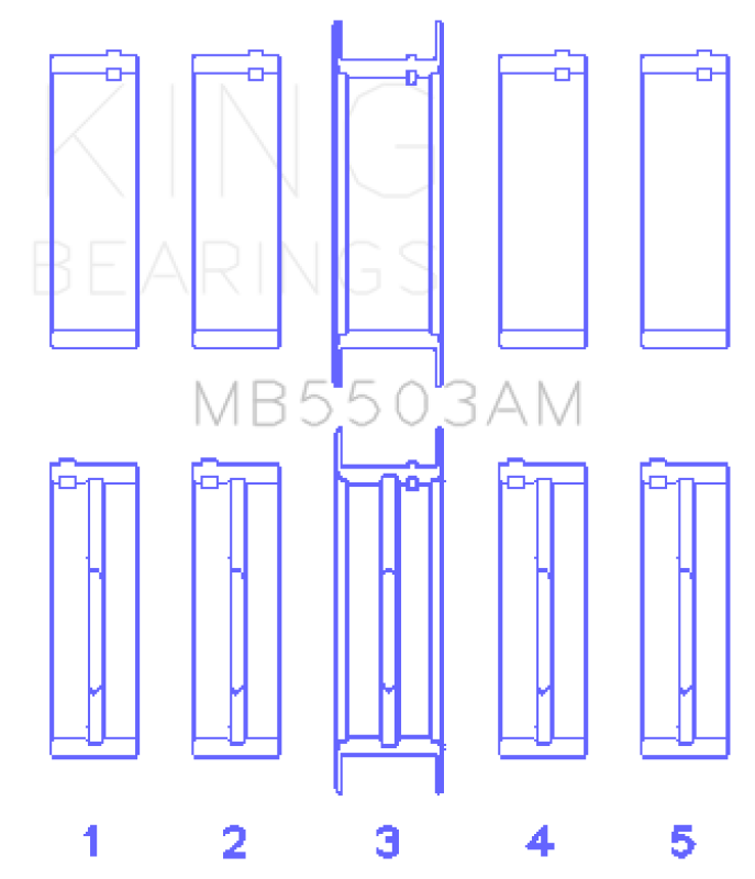 King Engine Bearings MB5503AM