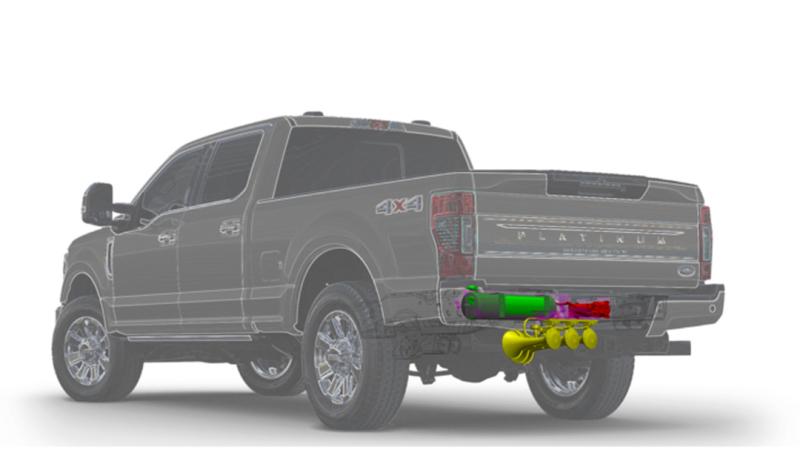 Kleinn Air Horns SDKIT17-734STL