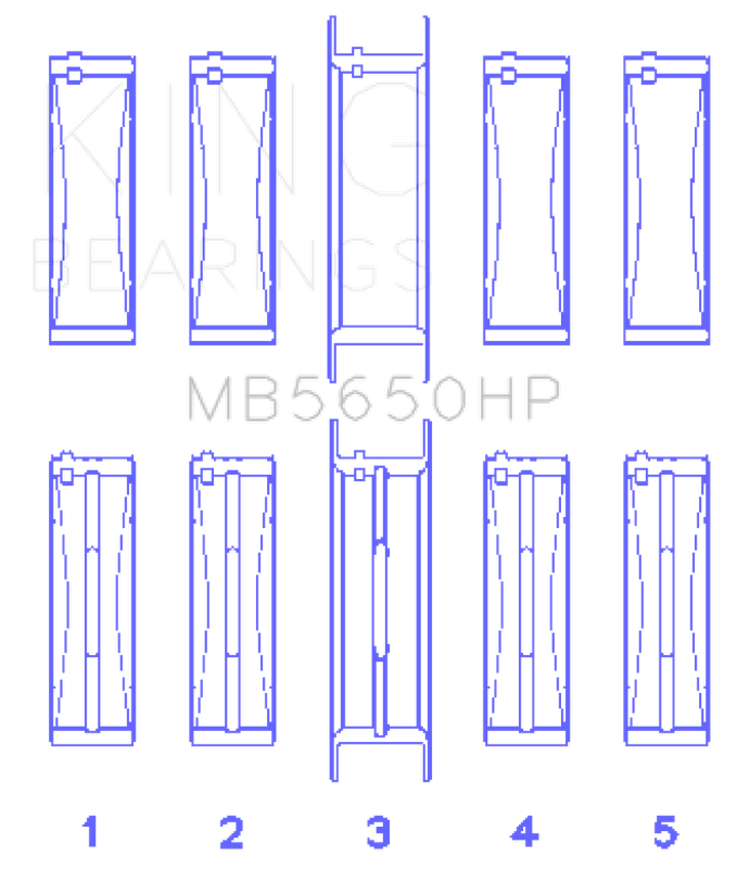King Engine Bearings MB5650HP001