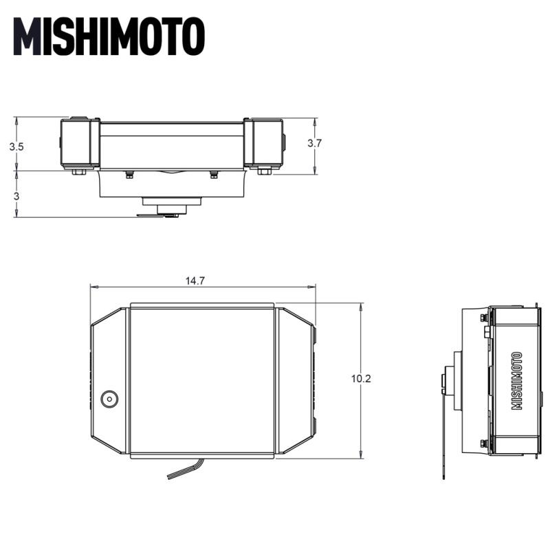 Mishimoto MMRAD-UNI-DRGBK