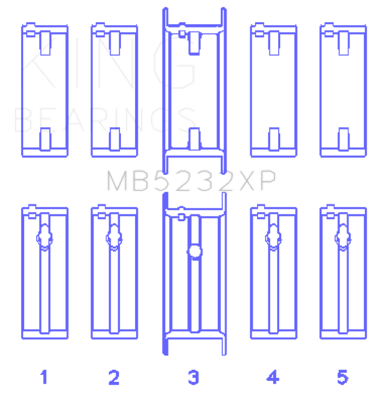 King Engine Bearings MB5232XP