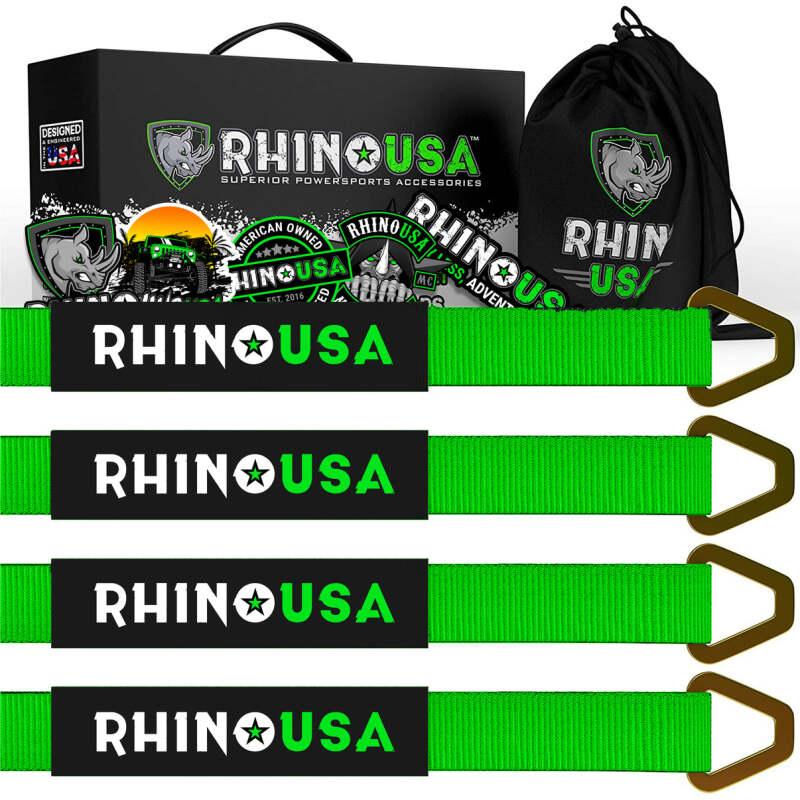 Rhino USA RNO-AXLESTRAPS-GRN