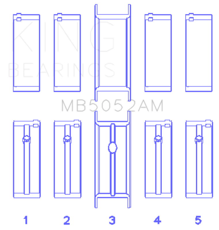 King Engine Bearings MB5052AM