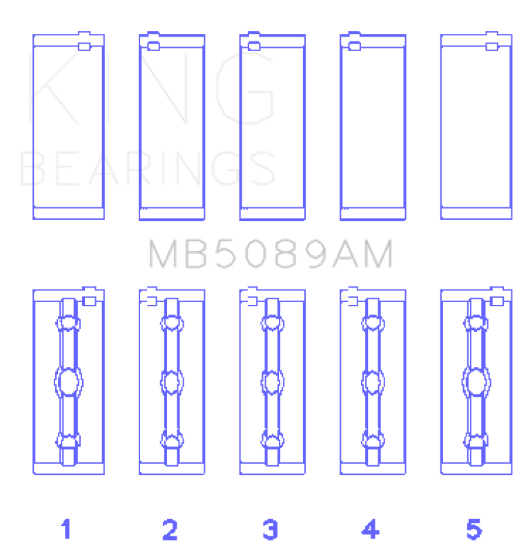 King Engine Bearings MB5089AM025