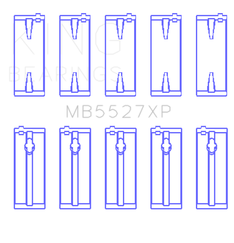 King Engine Bearings MB5527XP0.25