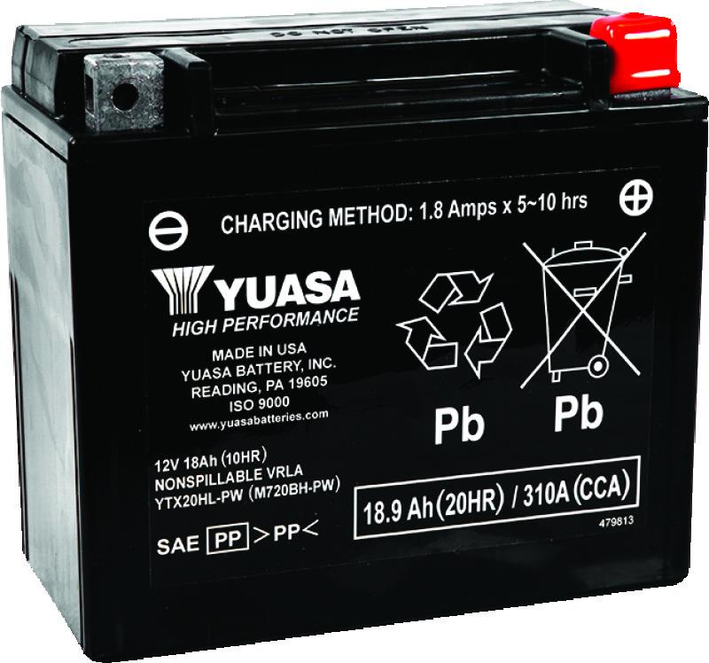 Yuasa Battery YUAM720BH-PW