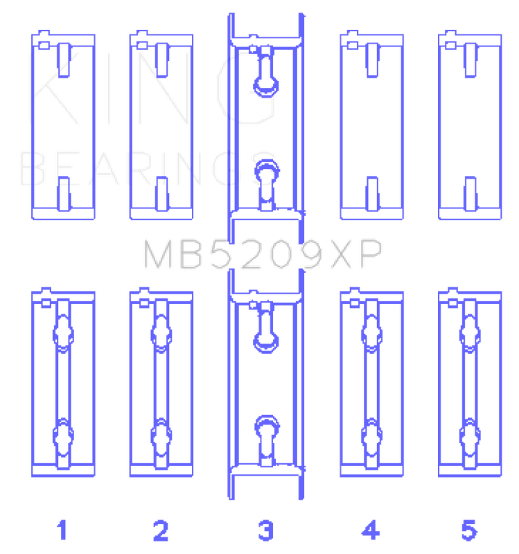 King Engine Bearings MB5209XPSTDX