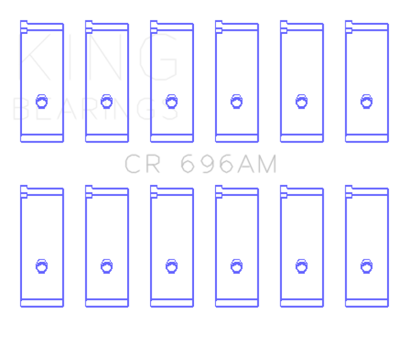 King Engine Bearings CR696AM