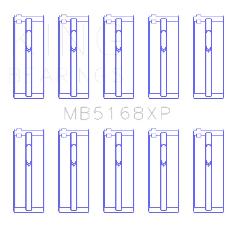 King Engine Bearings MB5168XP.026