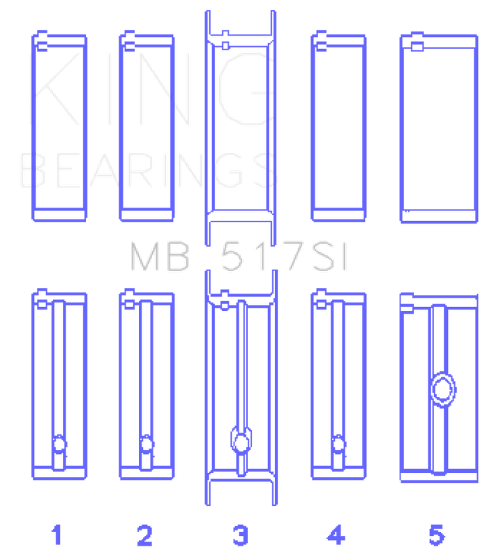 King Engine Bearings MB517SI010