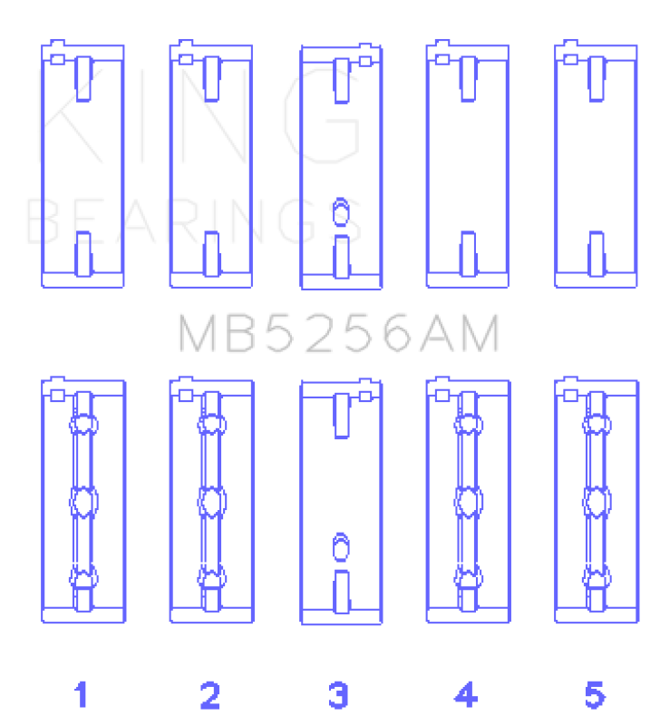 King Engine Bearings MB5256AM0.25