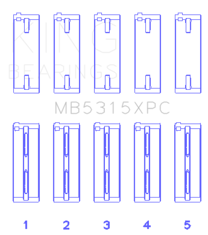 King Engine Bearings MB5315XPC.026