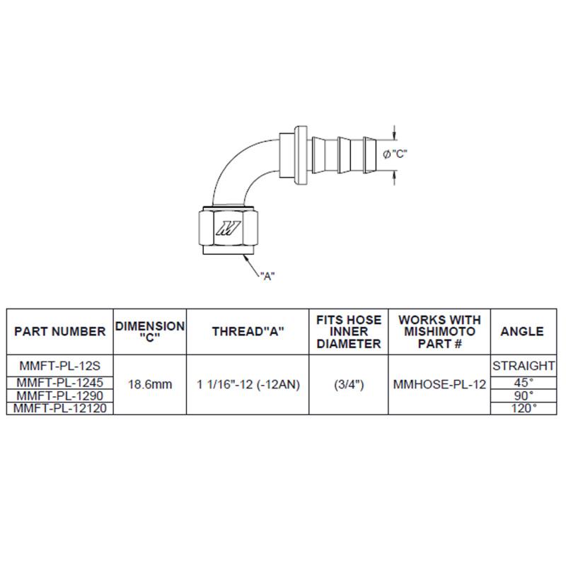 Mishimoto MMFT-PL-12S