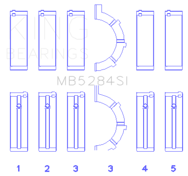 King Engine Bearings MB5284SI0.25