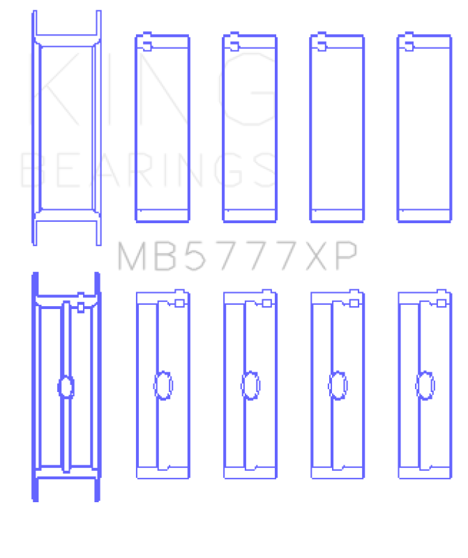 King Engine Bearings MB5777XPSTDX