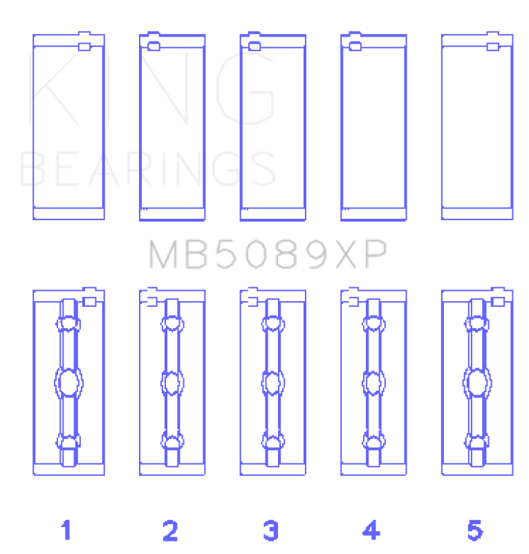 King Engine Bearings MB5089XPSTDX