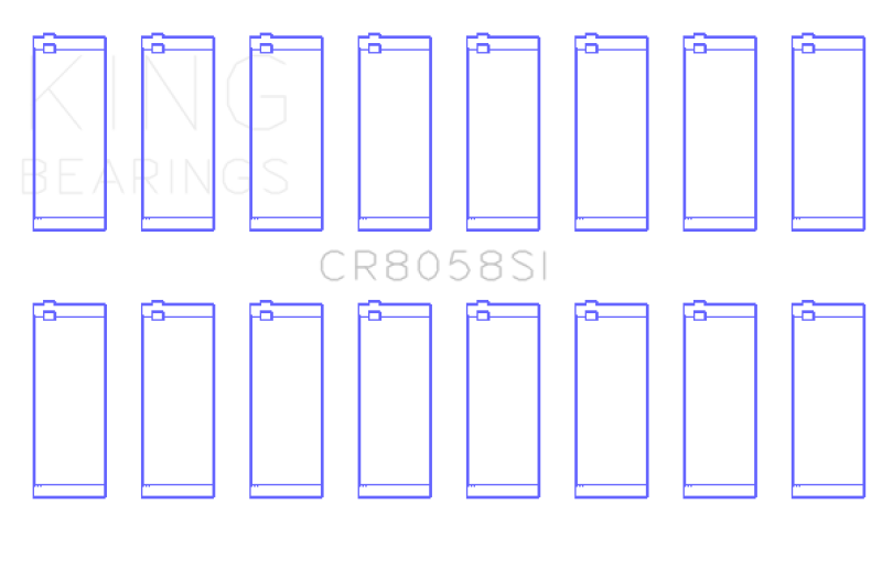 King Engine Bearings CR8058SI0.25